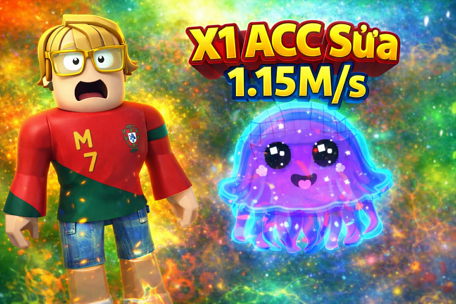 NICK CÓ X1 SỨA 1.15 M/s