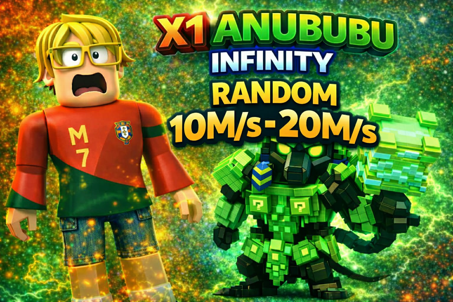 X1 ANUBUBU 10M/s -> 20M/s