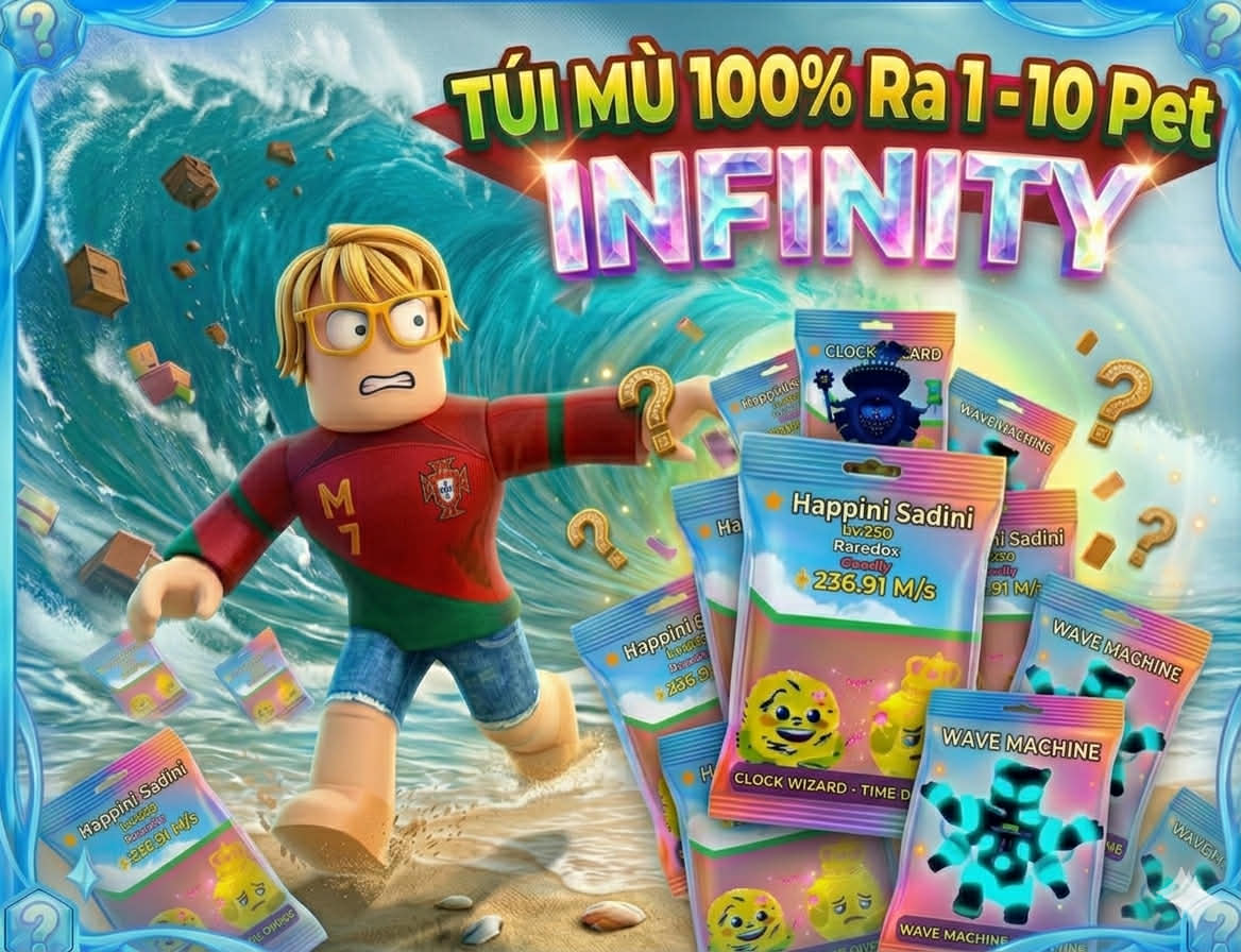TÚI MÙ  CÓ 1 - 10 INFINITY